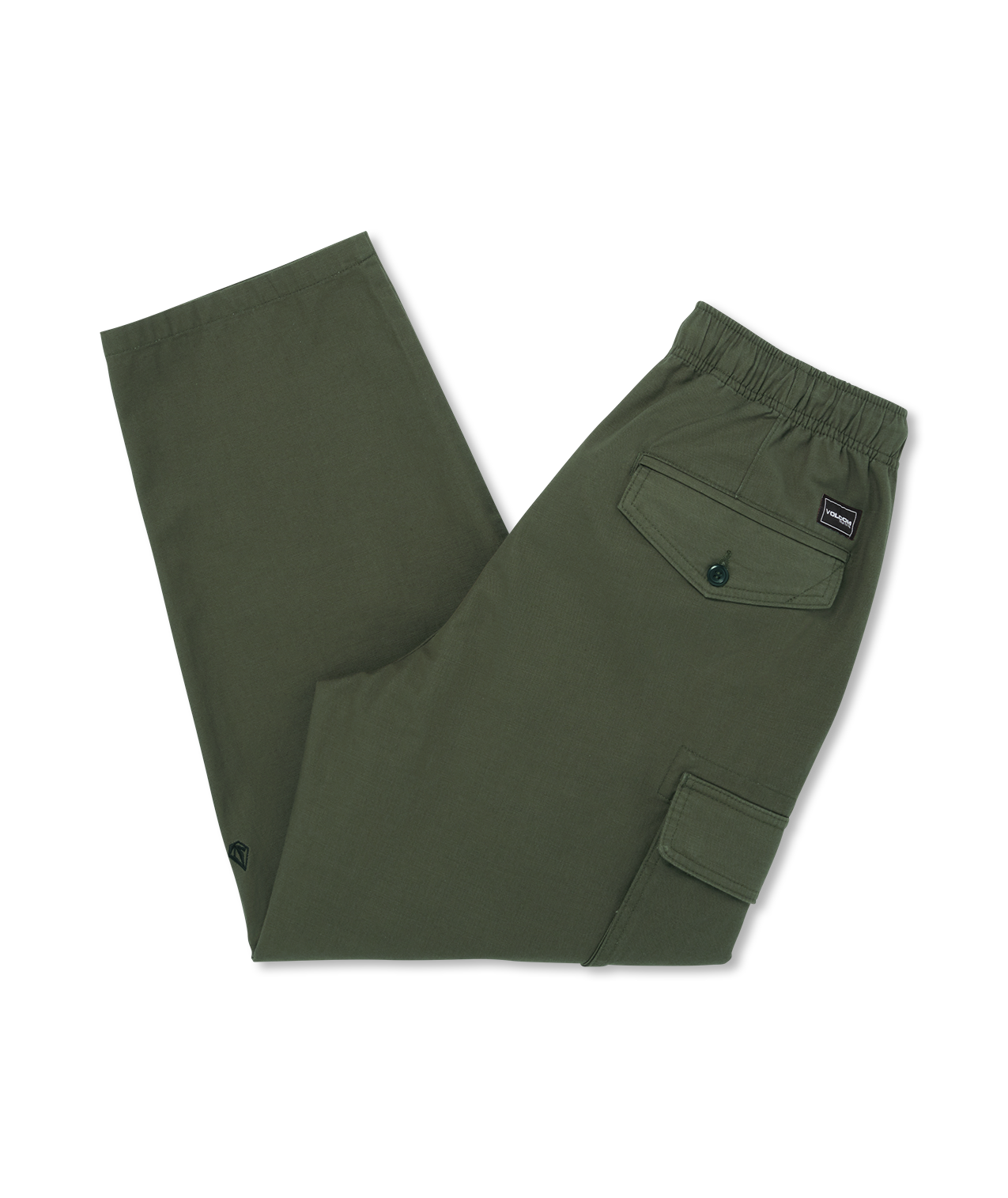 Pantalon Volcom Billow Tapered Ew Cargo - Vert Escadron