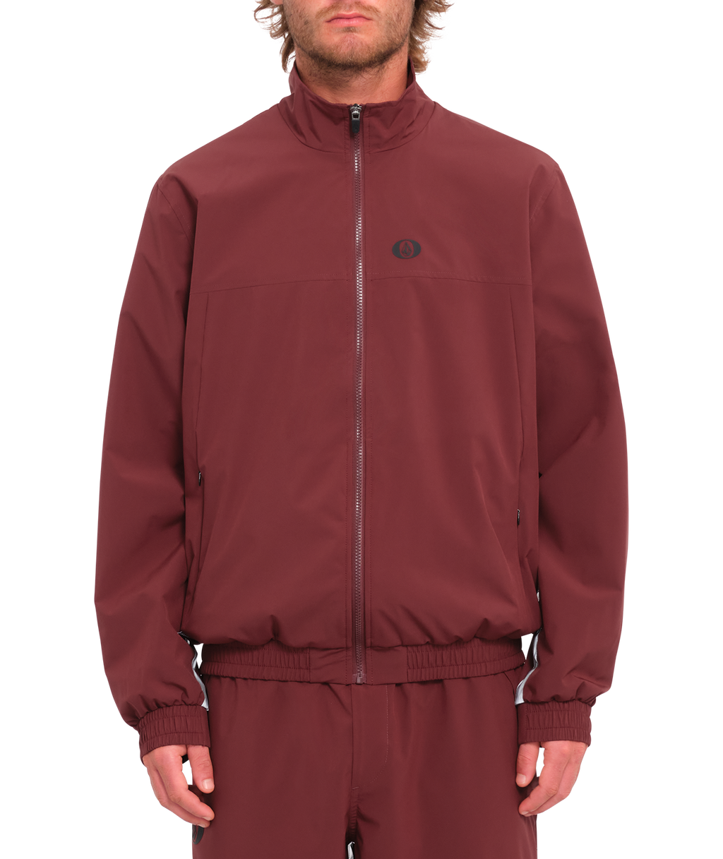Volcom Skate Vitals Remy S Track Jckt Jacket - Merlot