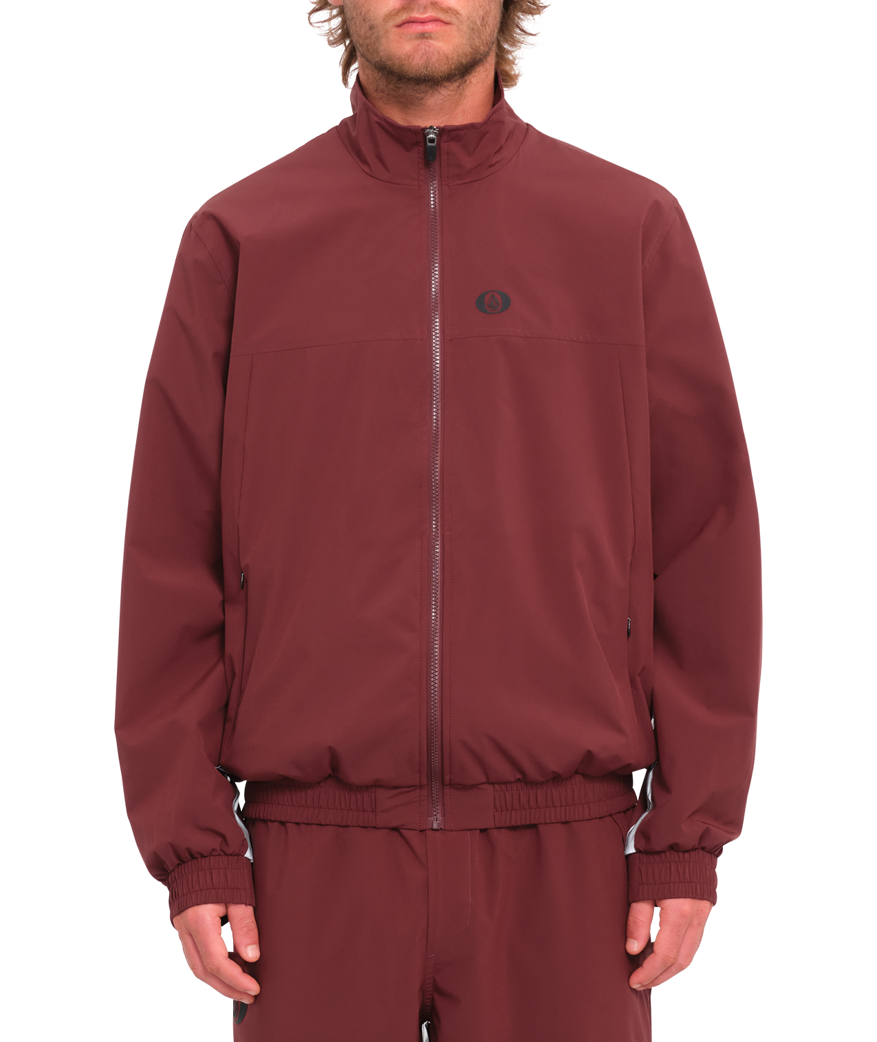 Volcom Skate Vitals Remy S Track Jckt Jacket - Merlot