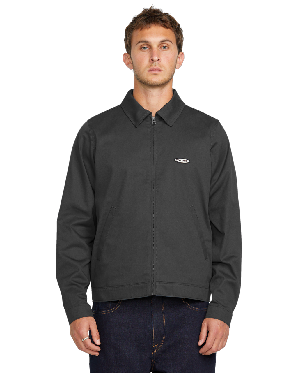 Casaco Volcom Voider Jacket - Preto Asfalto