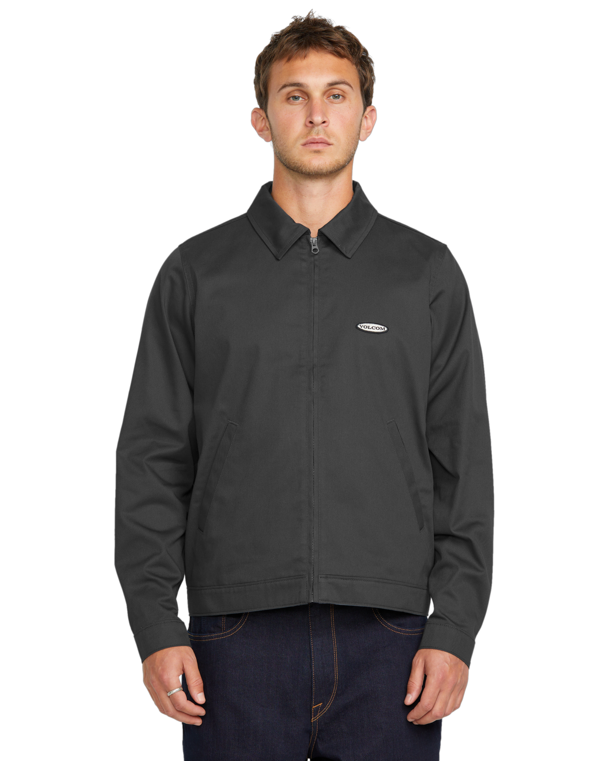 Casaco Volcom Voider Jacket - Preto Asfalto