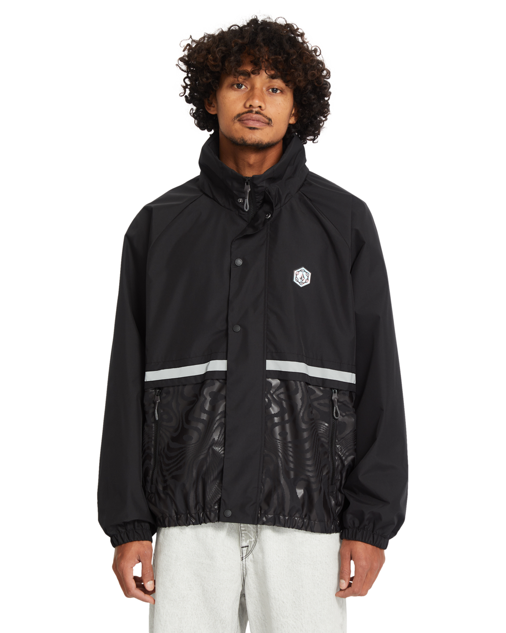 Casaco Volcom Fa F Rygalski - Preto