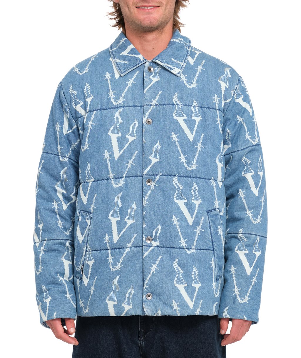 Casaco Volcom Fergadelic Jacket - Road Sky