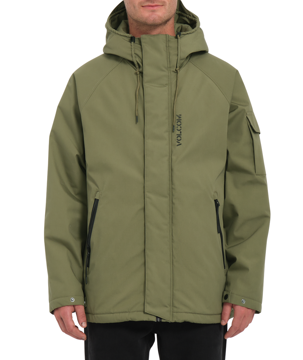 Casaco Volcom Stoke Stone Ii 5K - Verde Inverno