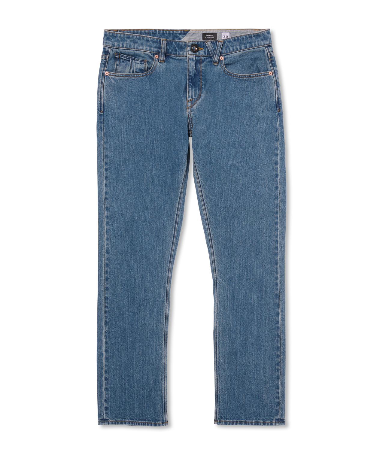 Volcom Vorta Denim Jeans - Aged Indigo