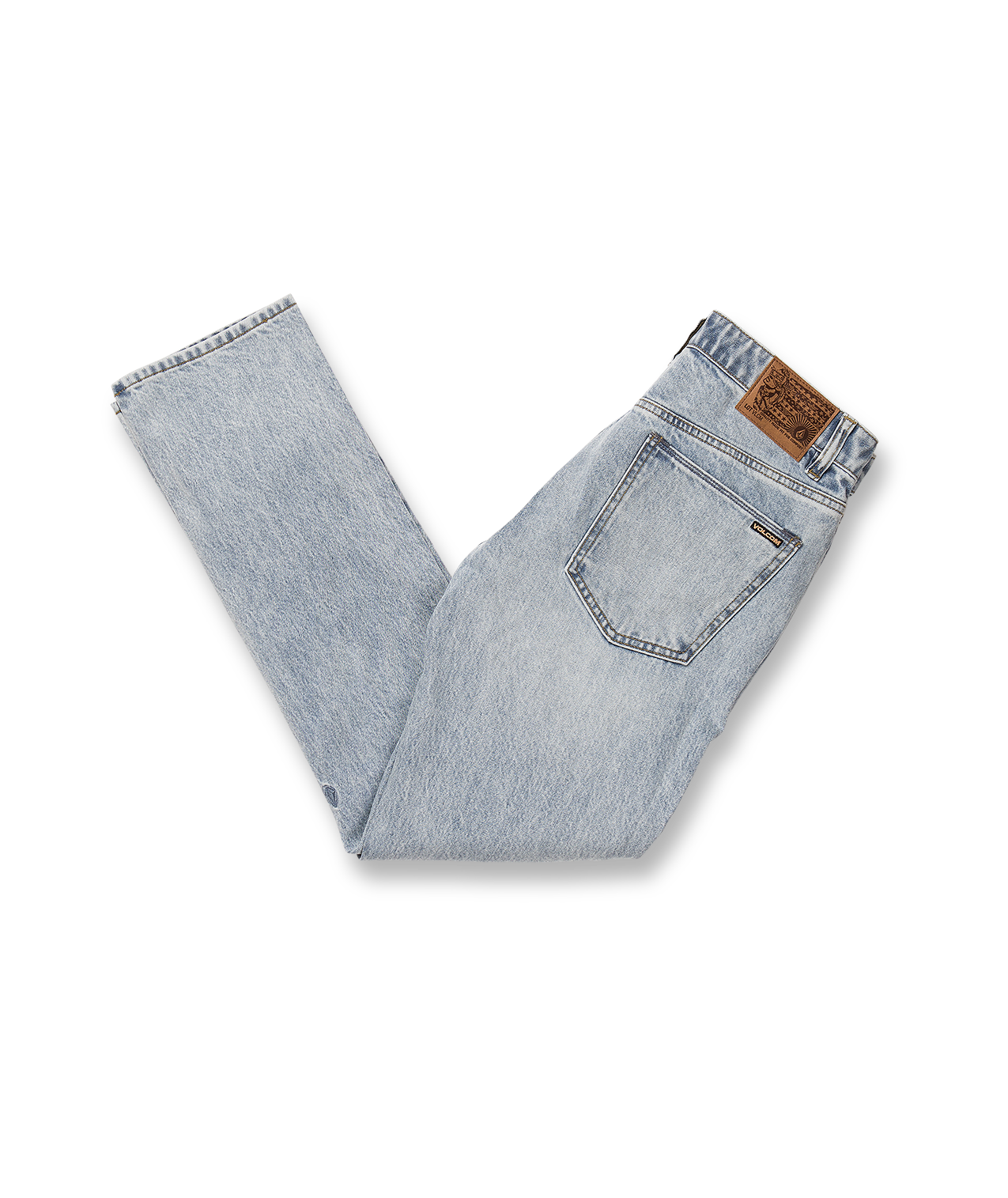 Volcom Vorta Jeans pantalón tejano hombre detail 1 | HEAVY WORN FADED