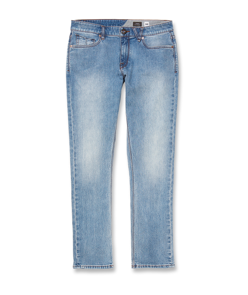 Volcom Vorta Jeans pantalón tejano hombre | WRECKED INDIGO