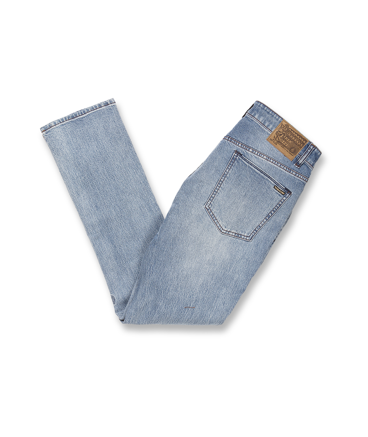 Volcom Vorta Jeans pantalón tejano hombre detail 1 | WRECKED INDIGO