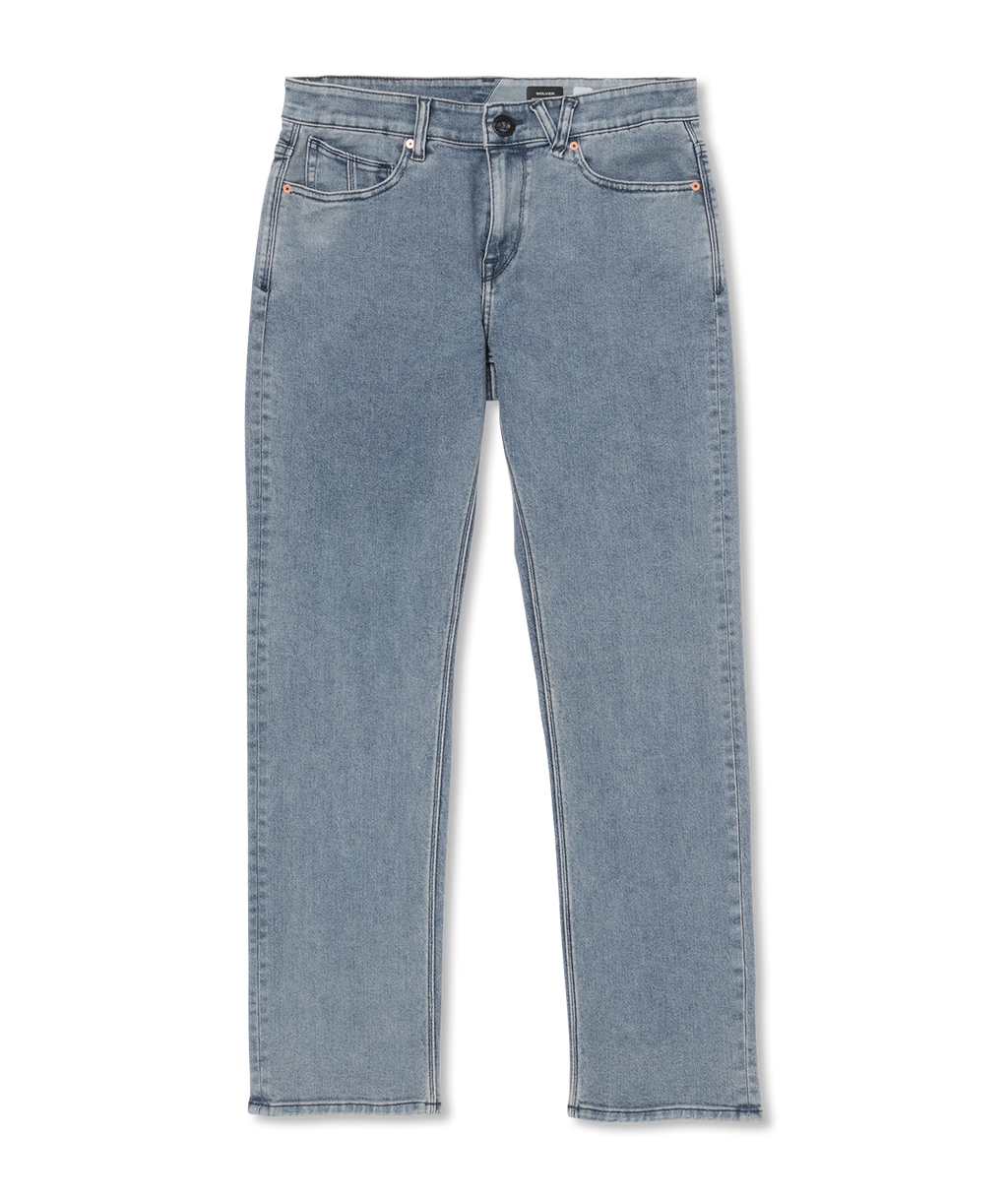 Volcom Solver Denim Jeans - Ash Blue