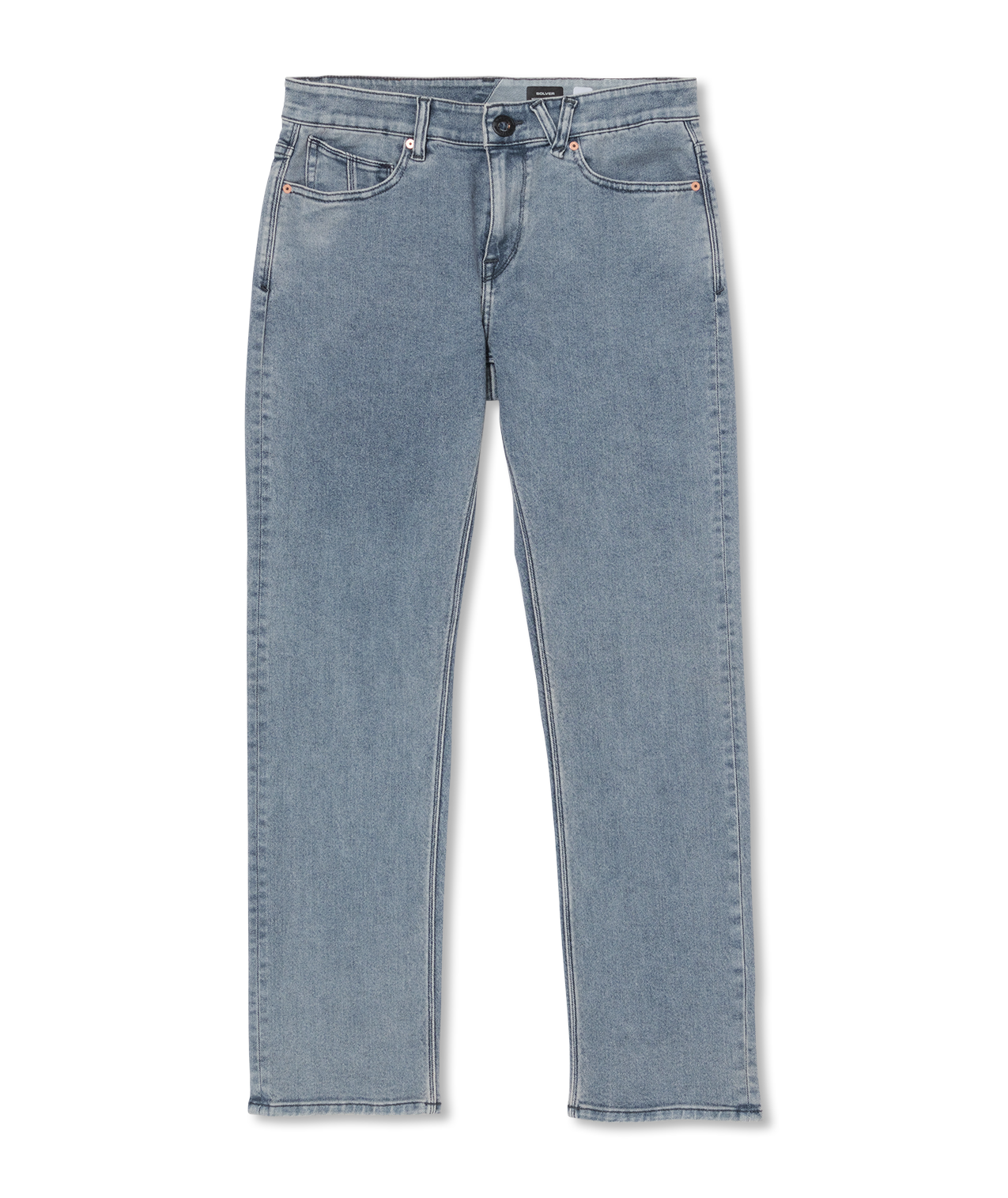 Volcom Solver Denim Jeans - Ash Blue
