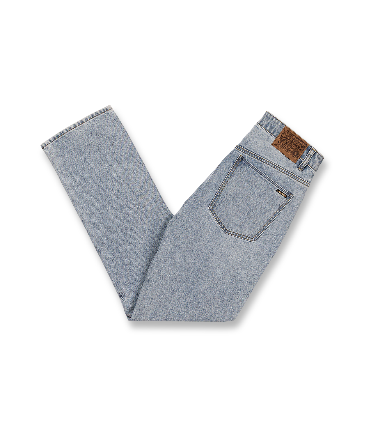 Volcom Solver Jeans pantalón tejano hombre detail 1 | HEAVY WORN FADED
