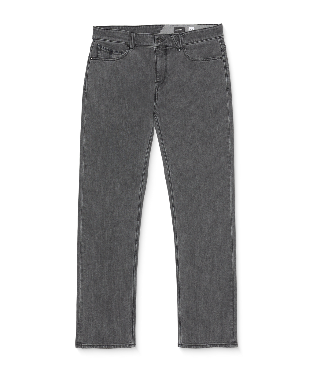 Volcom Solver Denim Jeans - Neutral Grey