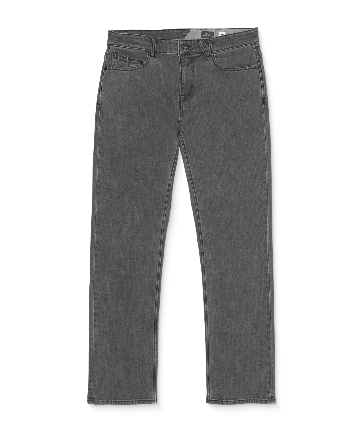 Volcom Solver Denim Jeans - Neutral Grey