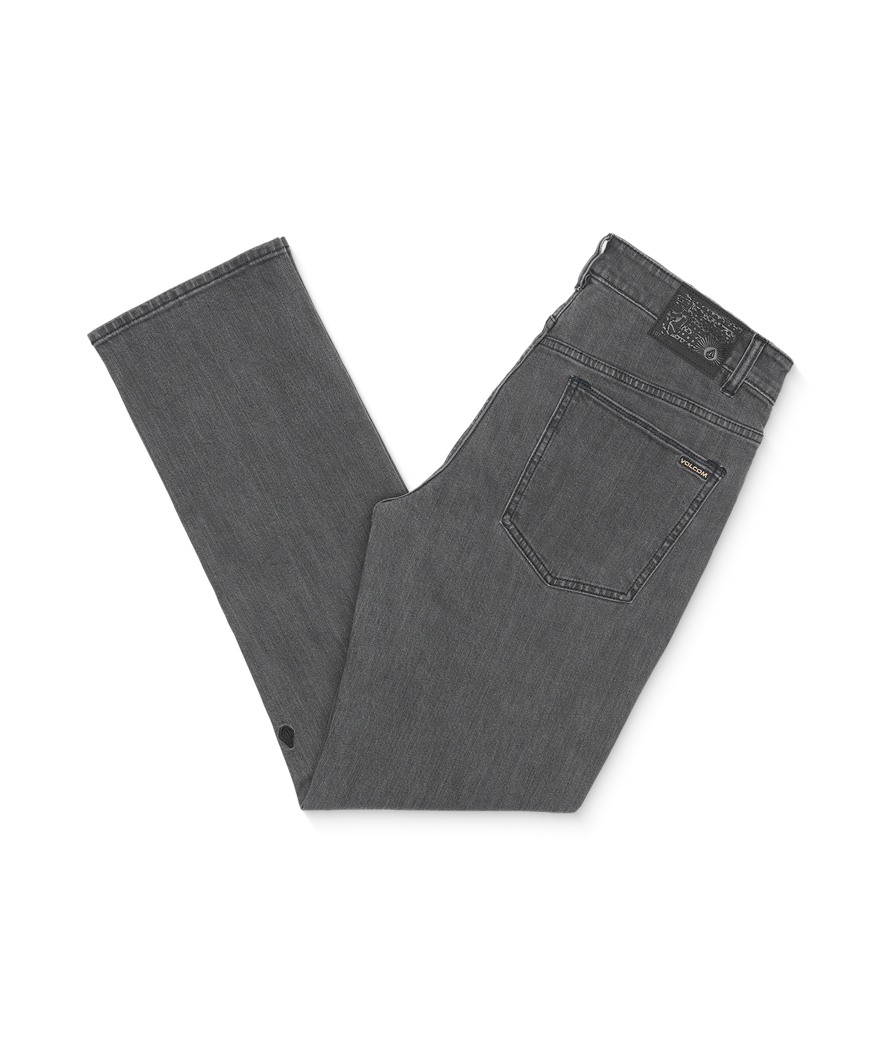 Volcom Solver Denim Jeans - Neutral Grey