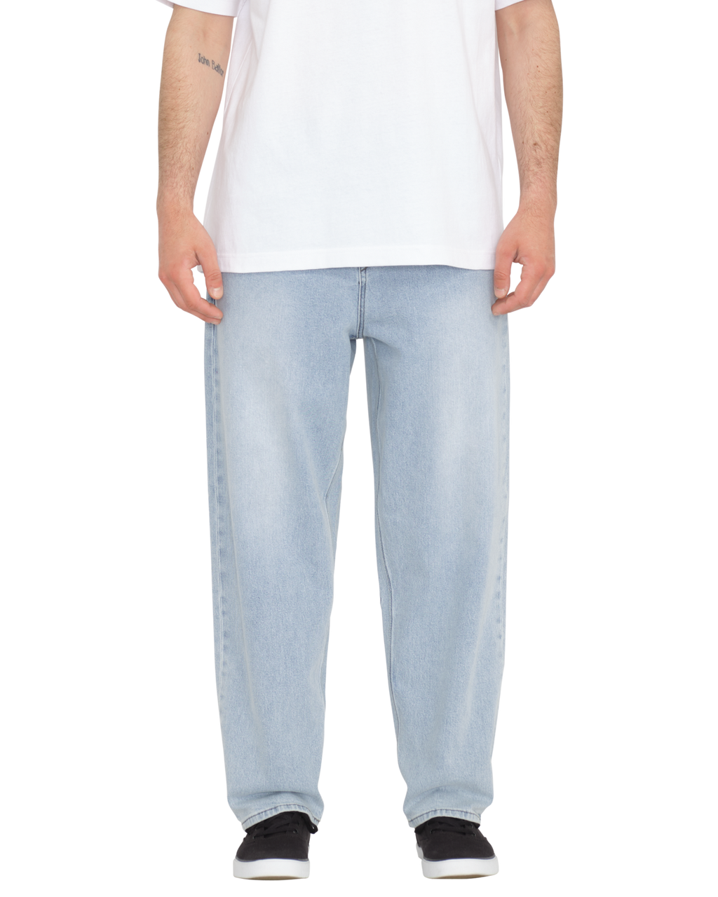 Volcom Freazy Loose Ew Denim Jeans - Desert Dirt Indigo