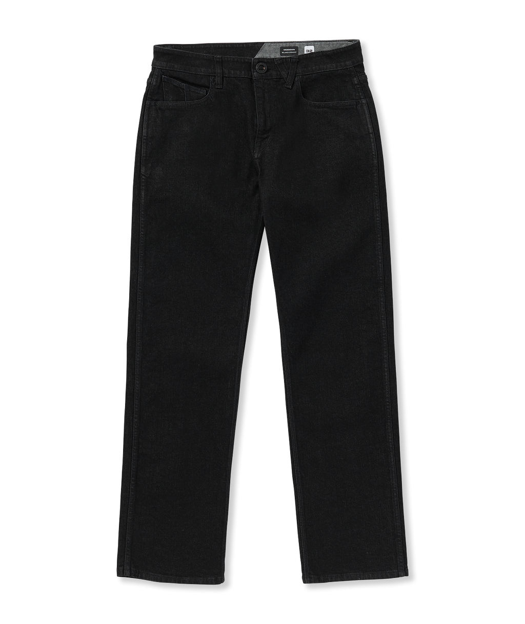Volcom Modown Denim Jeans - Black Rinser
