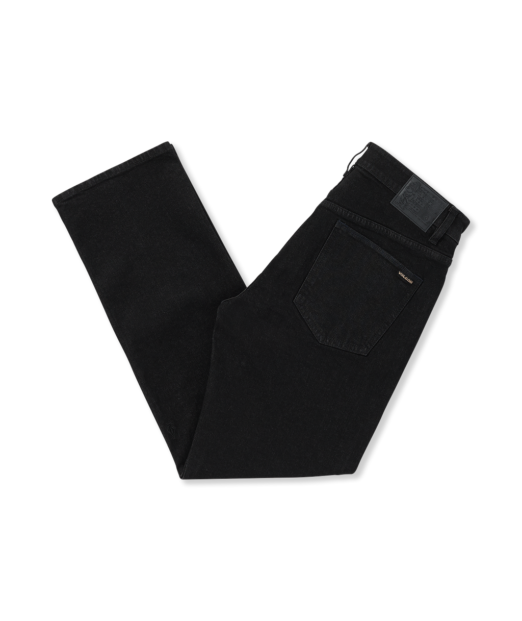 Volcom Modown Denim Jeans - Black Rinser