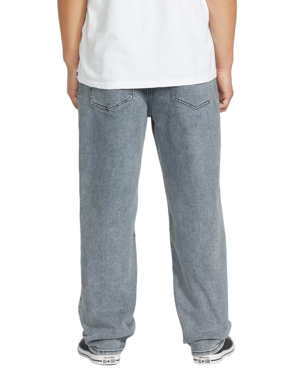 Volcom Modown Tapered Denim Jeans - Ash Blue