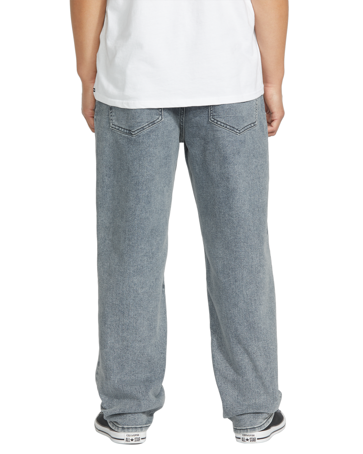 Volcom Modown Tapered Denim Jeans - Ash Blue