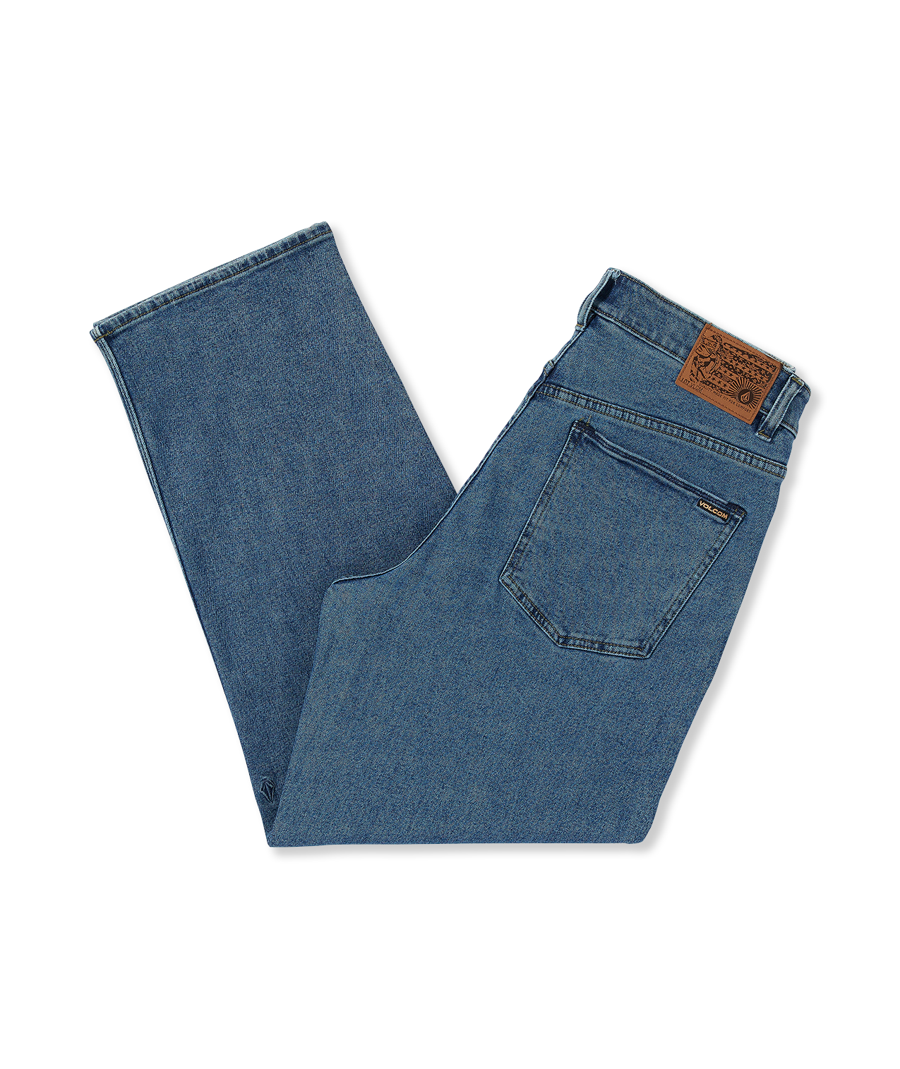 Pantaloni in denim Volcom Billow - Blu lavato