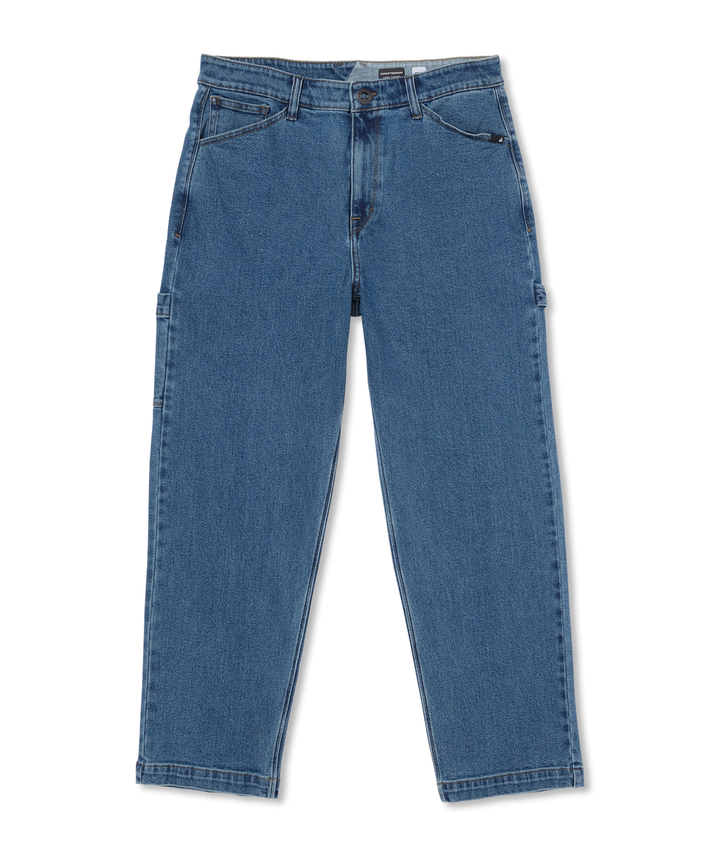 Volcom Kraftsman Ii Denim Jeans - Washed Blue