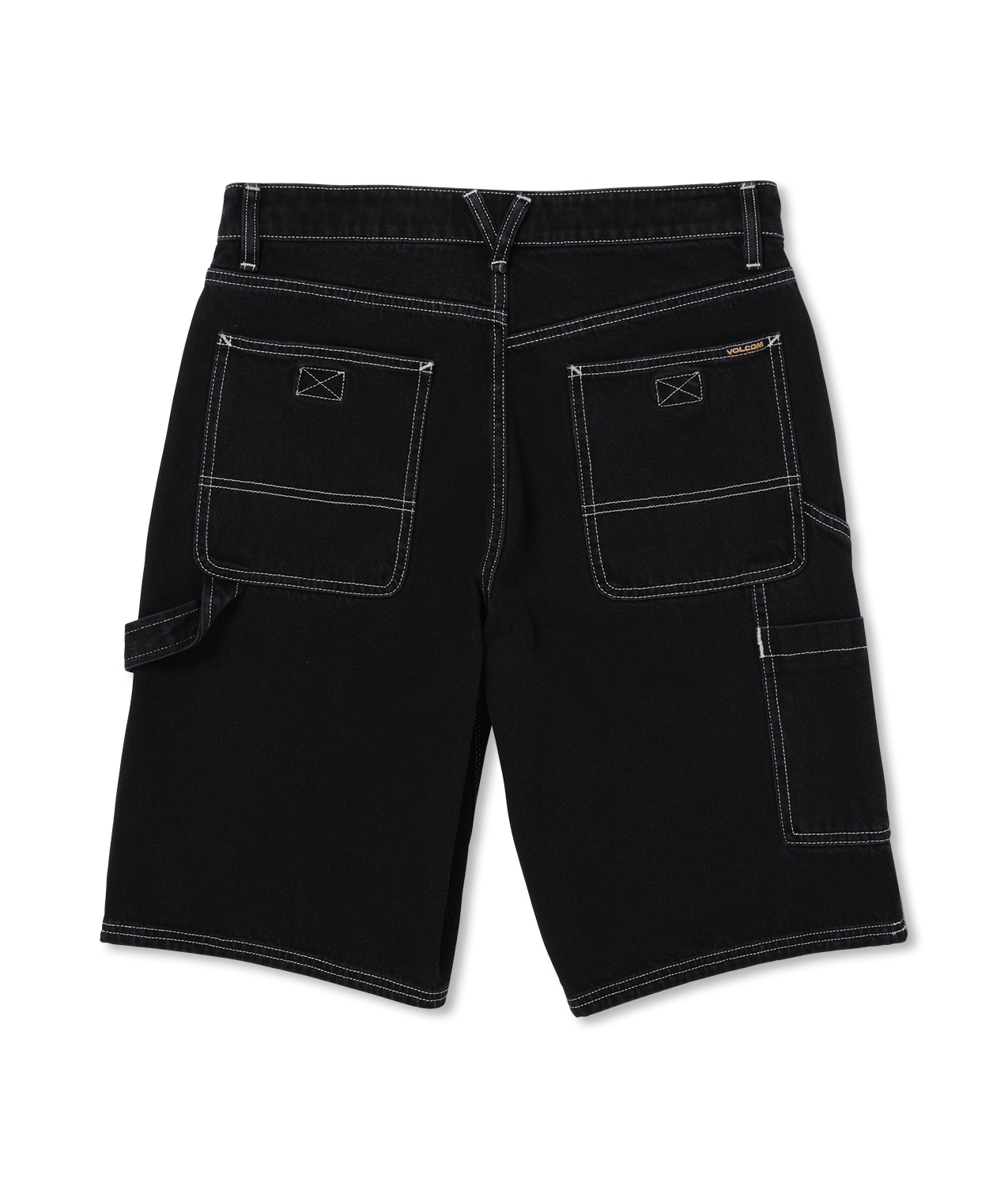 Pantalón Corto Volcom Labored Denim Utility Short - Black