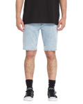 Volcom Vorta Denim Short - Carolina Blue