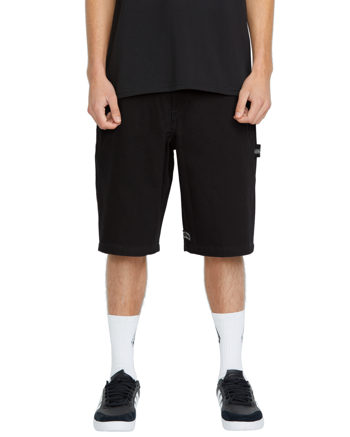 Pantalón Corto Volcom Sawhorse Denim Short - Black