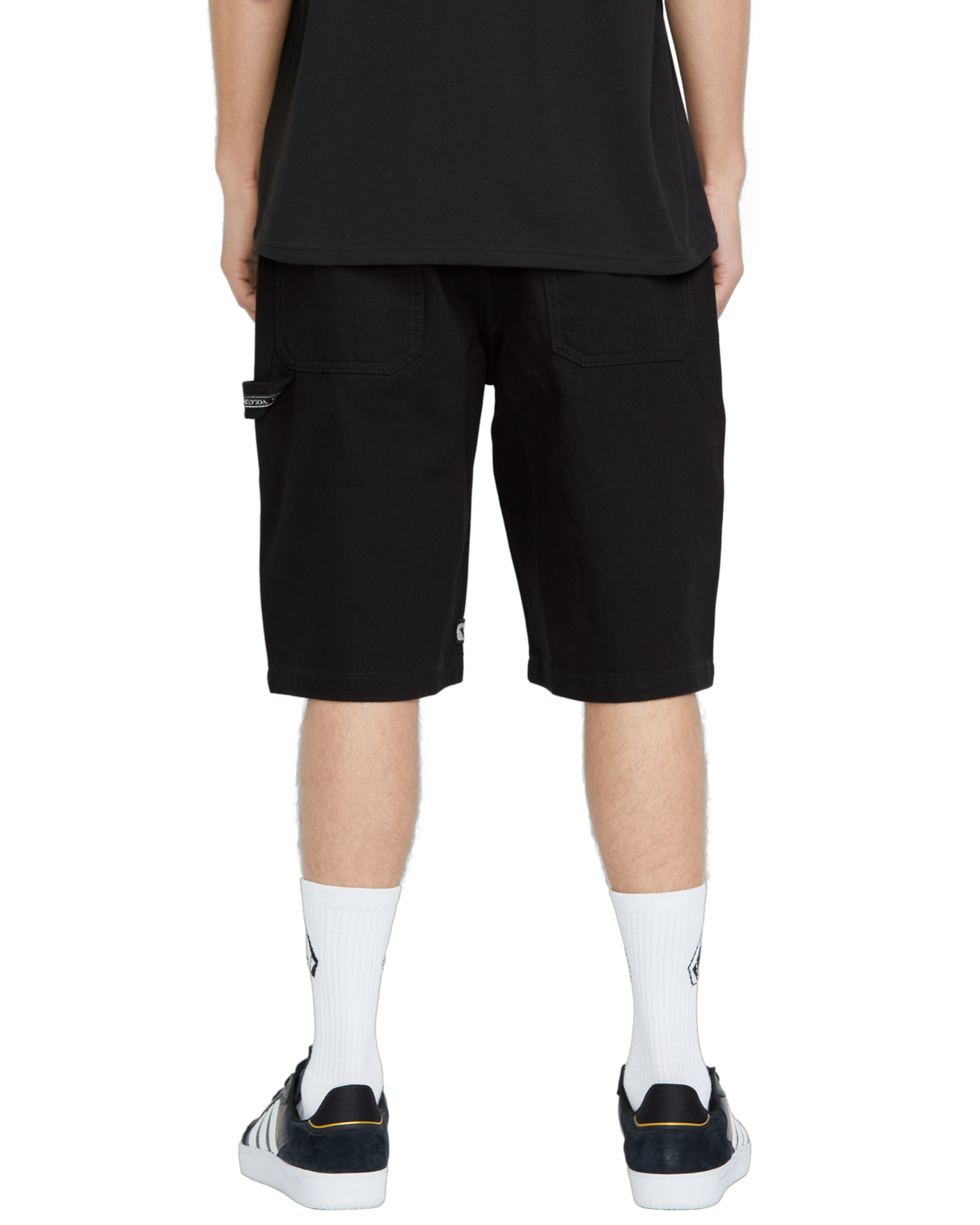 Pantalón Corto Volcom Sawhorse Denim Short - Black