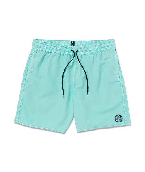 Volcom Center Trunk 17 Swim Shorts - Crete Blue