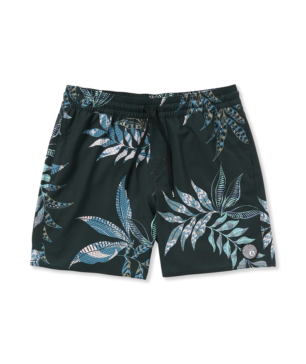 Calções de banho Volcom Baffle Trunk 17 - Preto
