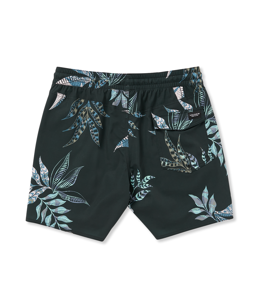 Calções de banho Volcom Baffle Trunk 17 - Preto