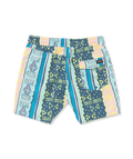 Volcom Lido Print Trunk 17 Swim Shorts - Crete Blue