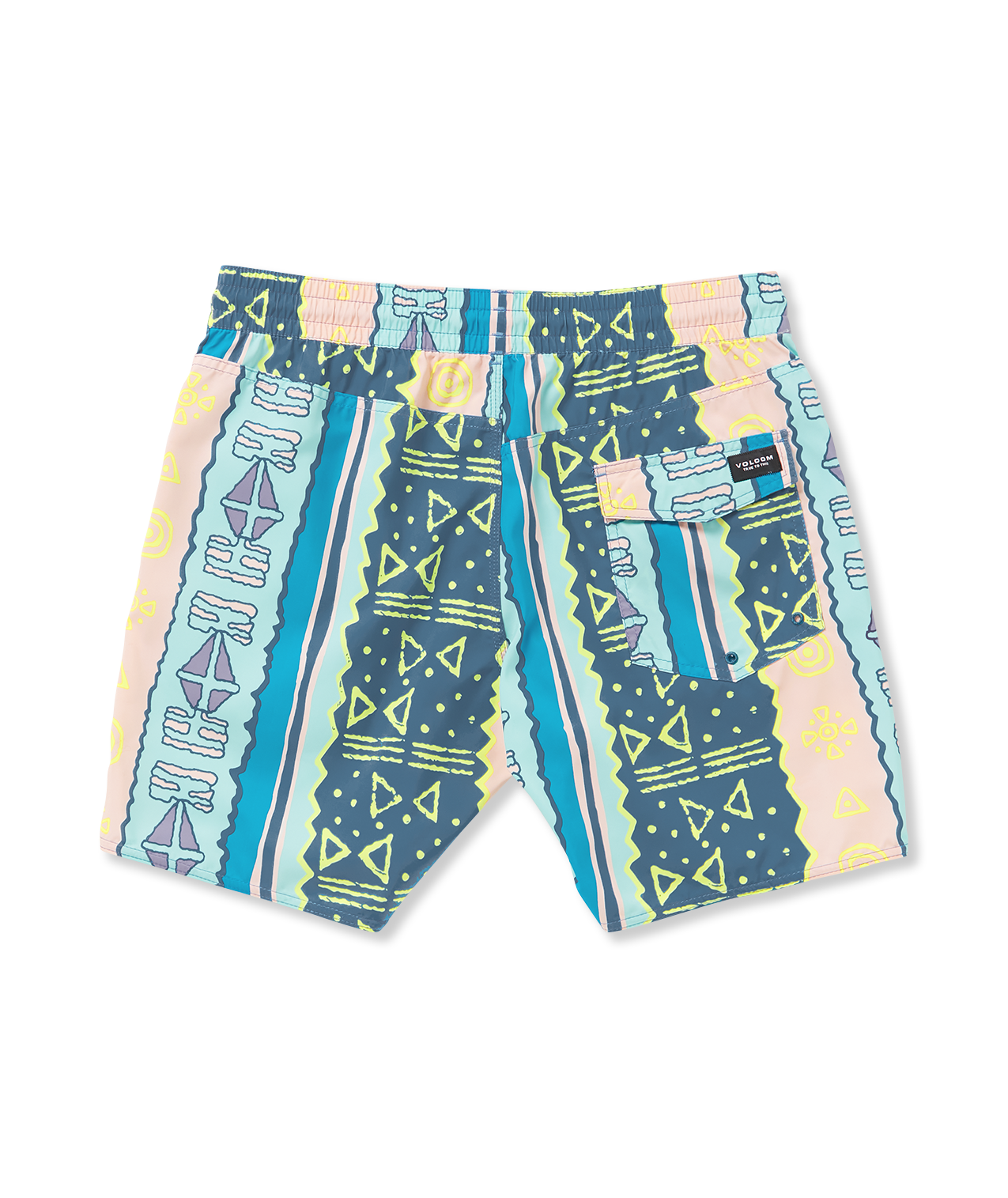 Volcom Badehose Lido Print Trunk 17 - Crete Blue