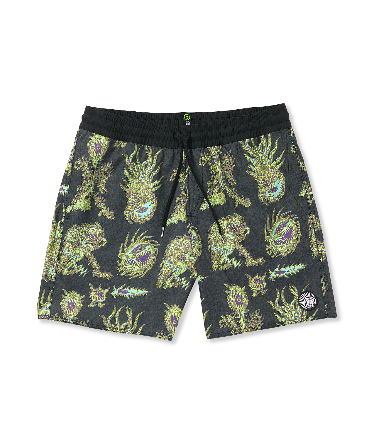 Volcom Fa Tetsunori Trunk 17 Badehose - Schwarz