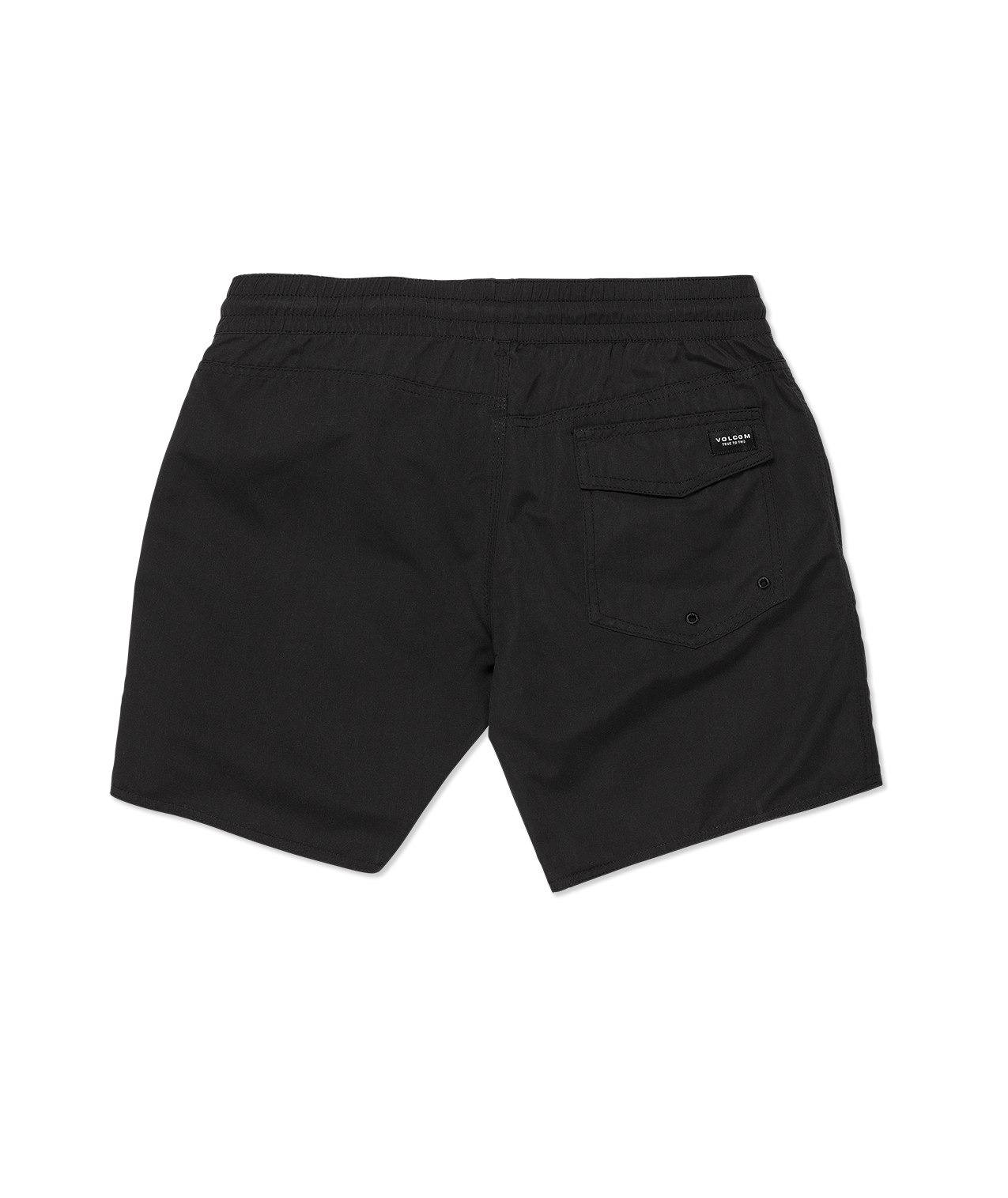 Volcom Lido Solid Trunk 16 Swim Shorts - Black
