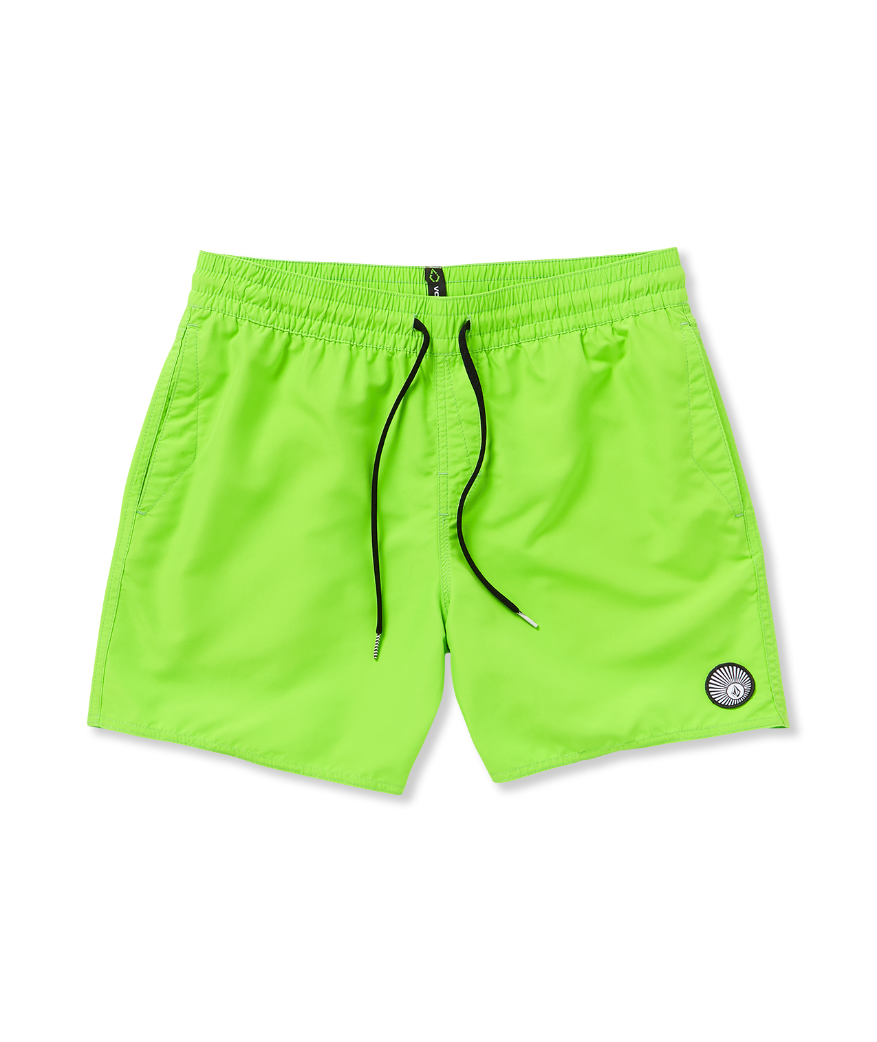 Costume da bagno Volcom Lido Solid Trunk 16 - Verde elettrico