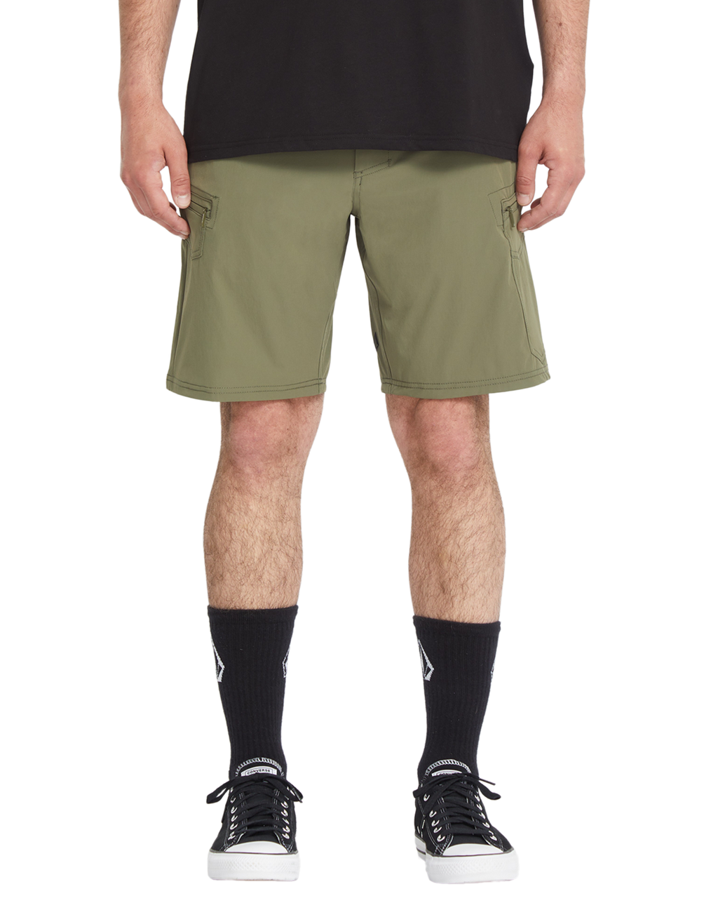Pantalón Corto Volcom Cashed In Cargo Hybrid 20 - Wintermoss