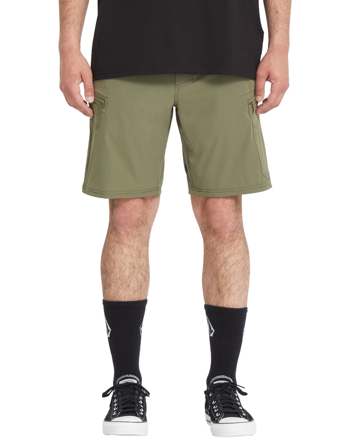 Volcom Cashed In Cargo Hybrid 20 Shorts - Wintermoss
