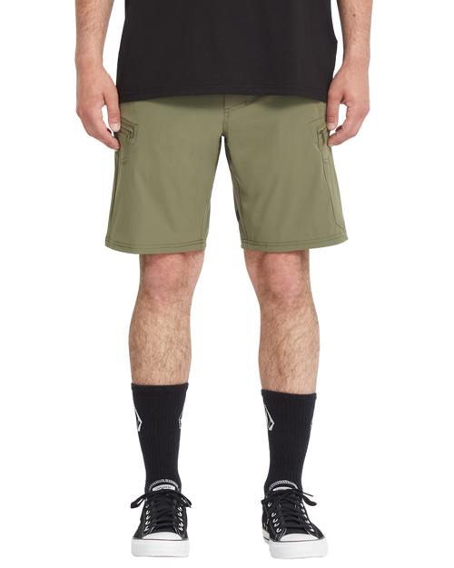 Pantalón Corto Volcom Cashed In Cargo Hybrid 20 - Wintermoss