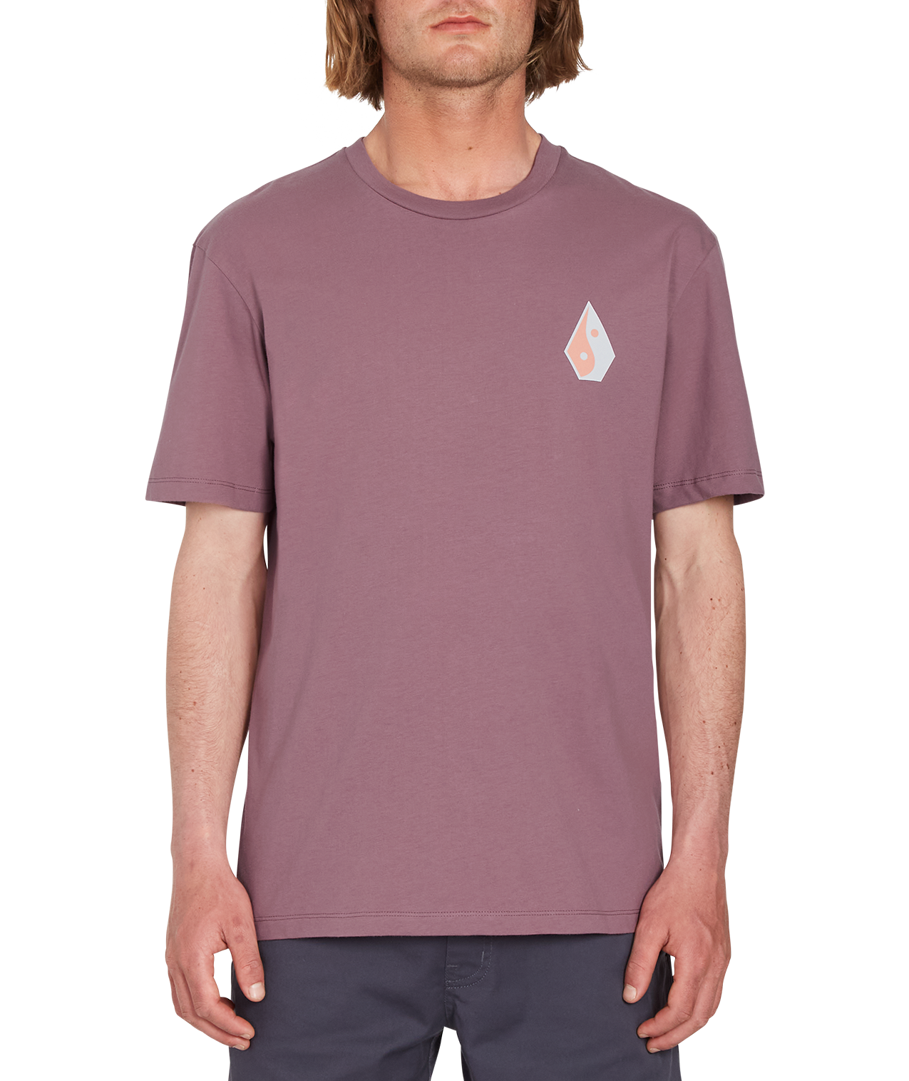 Volcom Zenner Short Sleeve T-Shirt - Bordeaux Brown