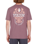 Camiseta de manga corta Volcom Zenner - Bordeaux Brown