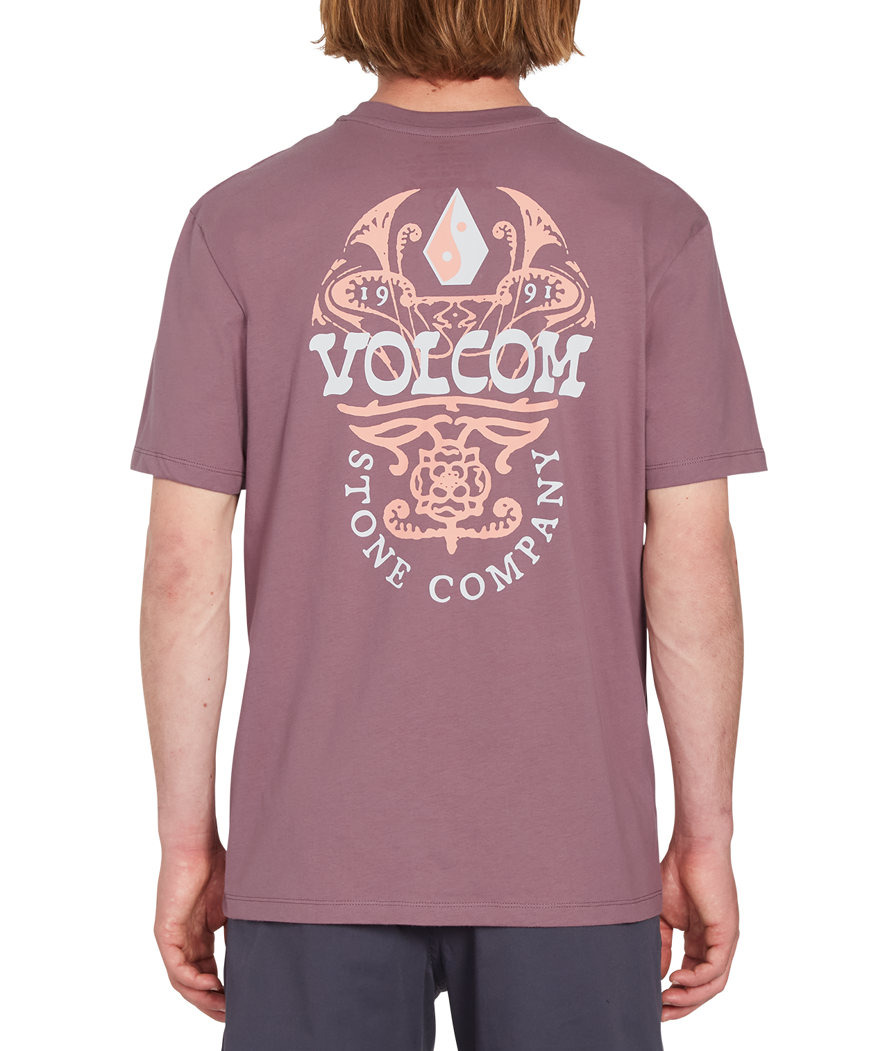 Volcom Zenner Short Sleeve T-Shirt - Bordeaux Brown