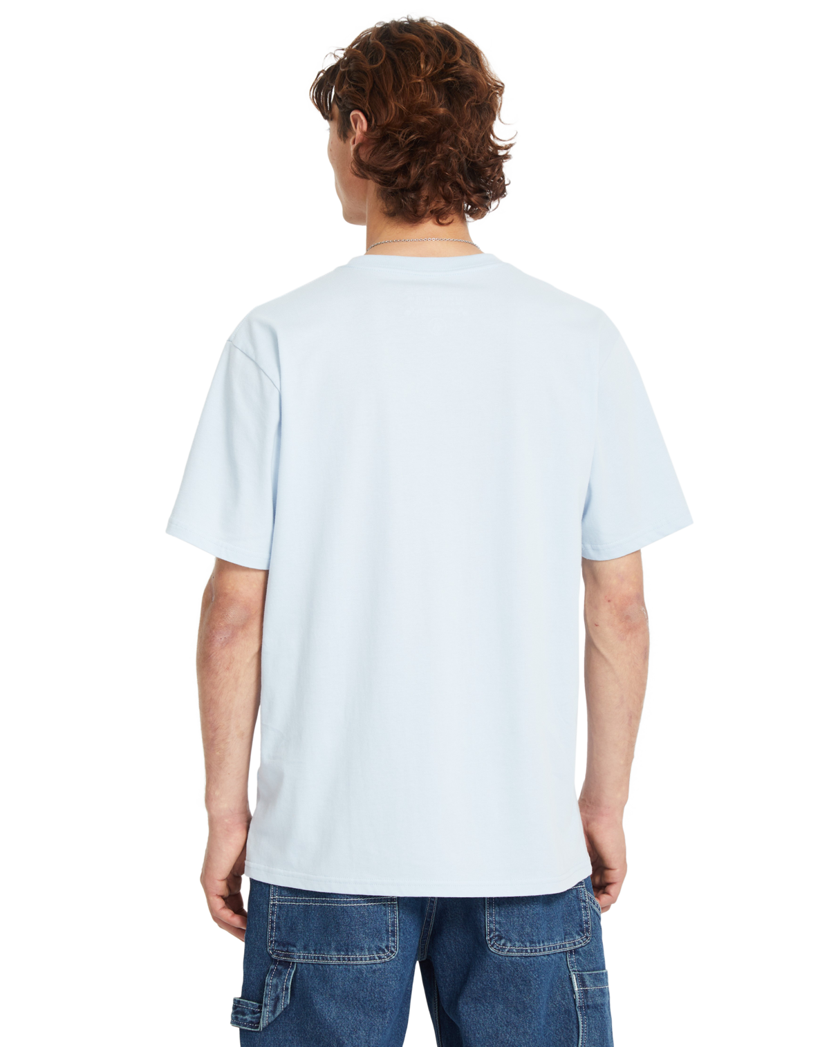 T-shirt de manga curta Volcom Stone Blanks - Azul Carolina