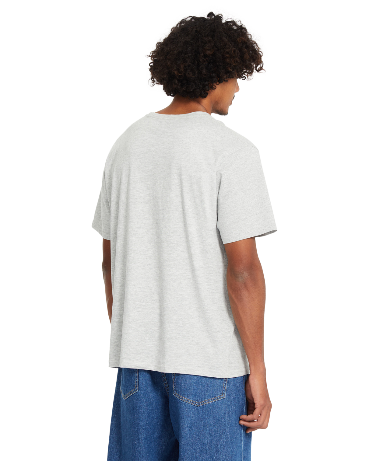 T-shirt de manga curta Volcom Stone Blanks - Cinzento Mesclado