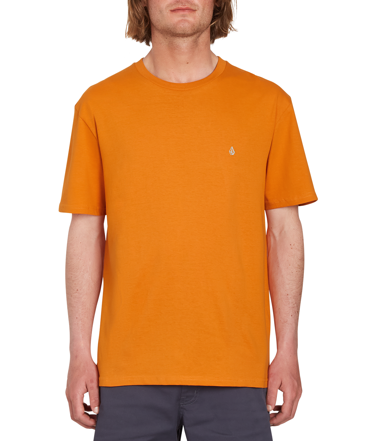 Volcom Stone Blanks camiseta manga corta hombre | Saffron