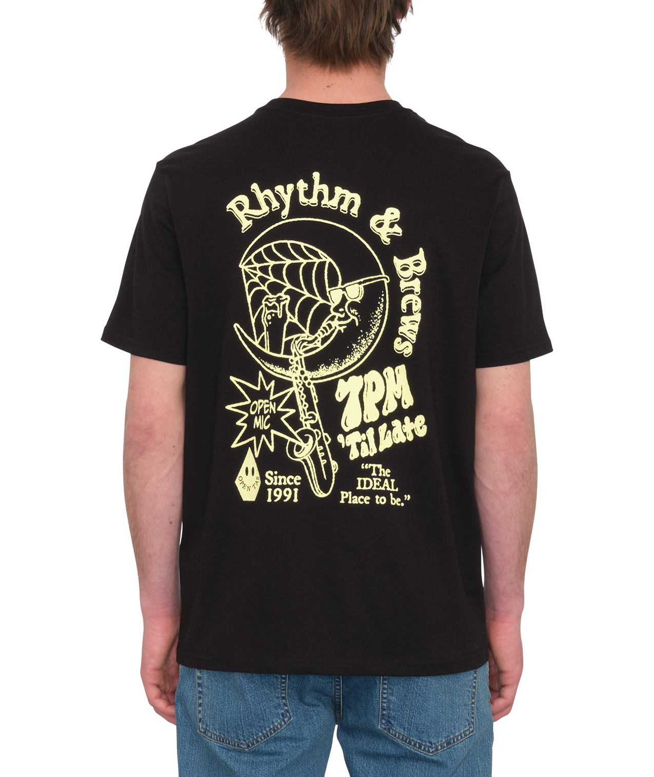 Volcom Rhythm 1991 Short Sleeve T-Shirt - Black