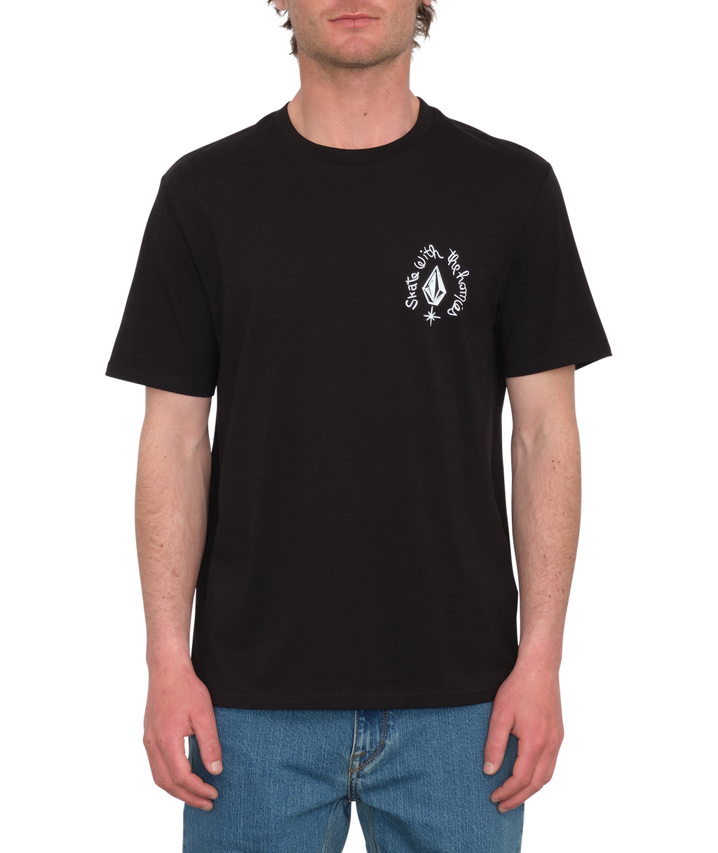 Camiseta de manga corta Volcom Maditi - Black