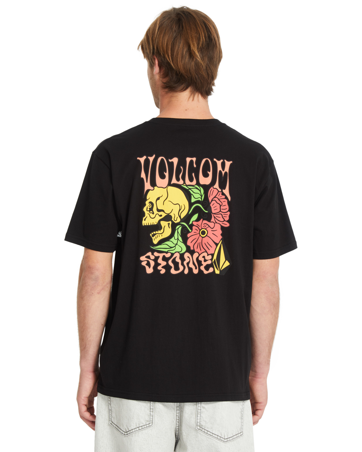 T-shirt de manga curta Volcom Tooflow - Preto