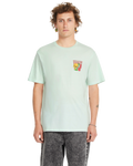 Kurzarm-T-Shirt Volcom Tooflow - Cloud Blue